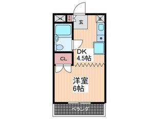 第３福助マンションの物件間取画像